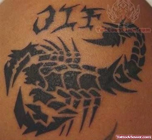 Elegant Scorpion Tattoo Image