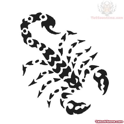 Scorpion Tattoo Pattern