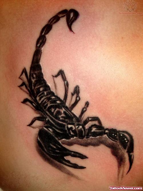 Scorpion Black Tattoo