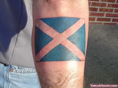 Scotland Tattoo On Arm