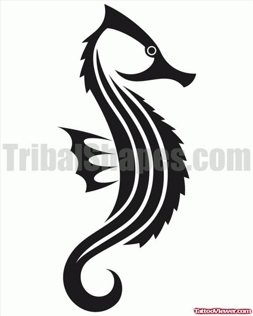 Sea Horse Sample Tattoo