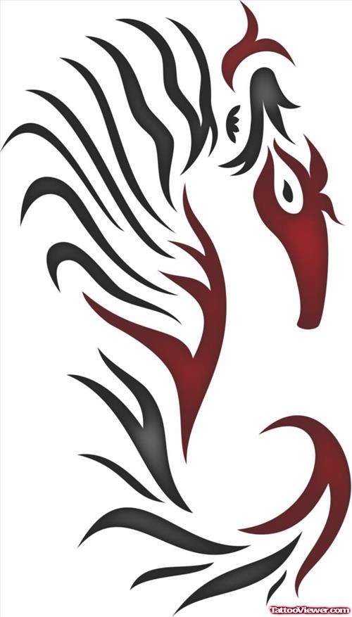 Tumblr Seahorse Tattoo Design