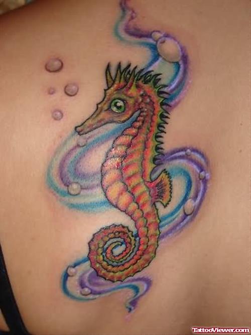 Seahorse Amazing Tattoo