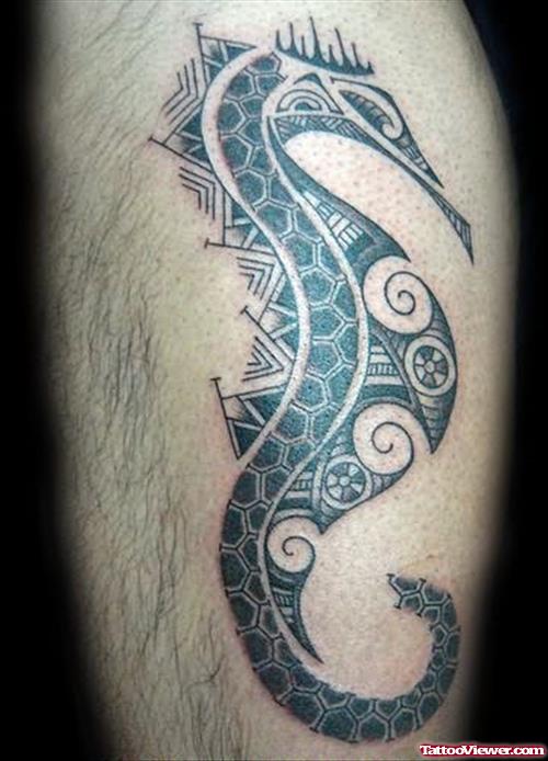 Latest Design for Seahorse Tattoo