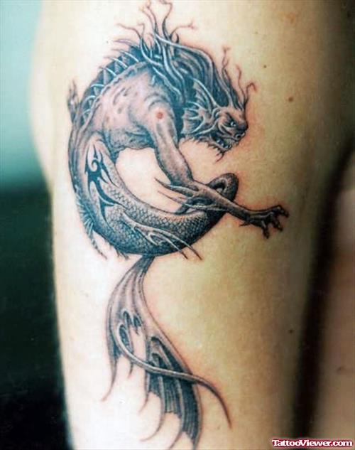 Dragon Seahorse Tattoo