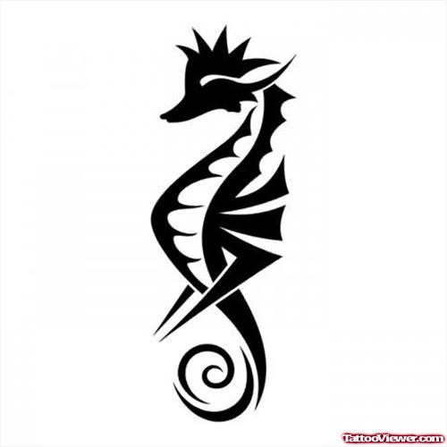 Seahorse New Design Tattoo