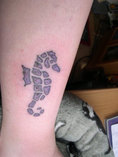 Seahorse Beautiful Tattoo