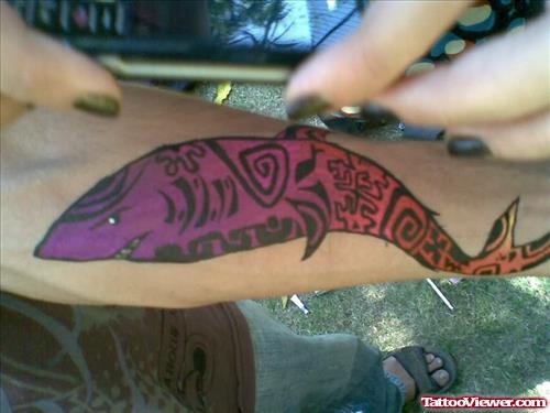 Attractive Shark Tattoo