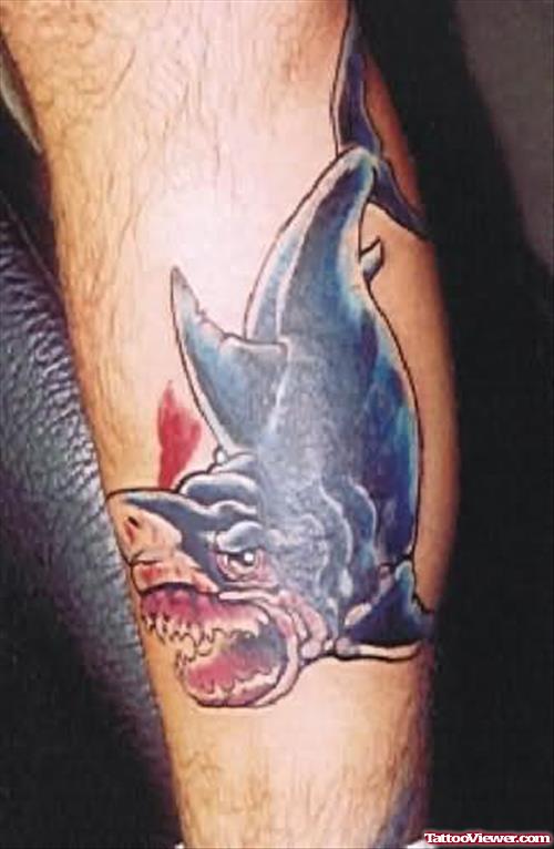 Shark Dangerous Tattoo