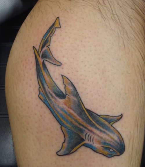 Sleeve Shark Tattoo