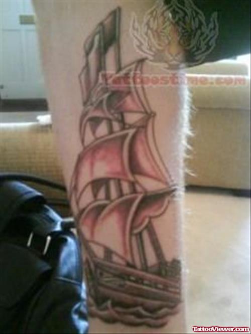 Boat Tattoo Picture