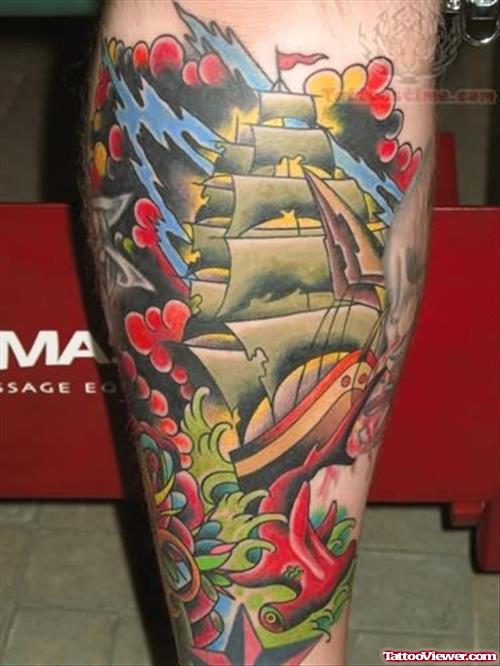 New Ship Tattoo