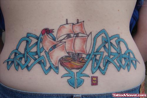 Shelle Ship Tattoo