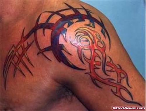 Tribal Tattoo For Shoulder
