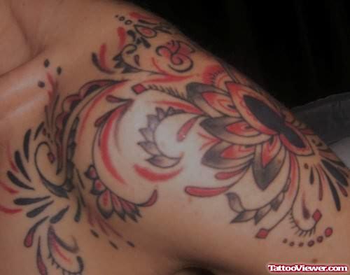 Beautiful Tattoo On Shoulder