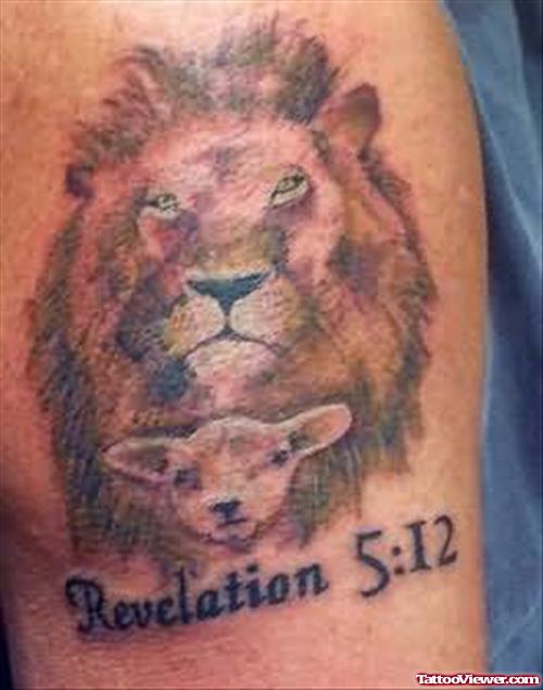Animals Tattoo On Shoulder