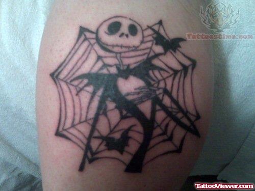 Spider Skeleton Tattoo