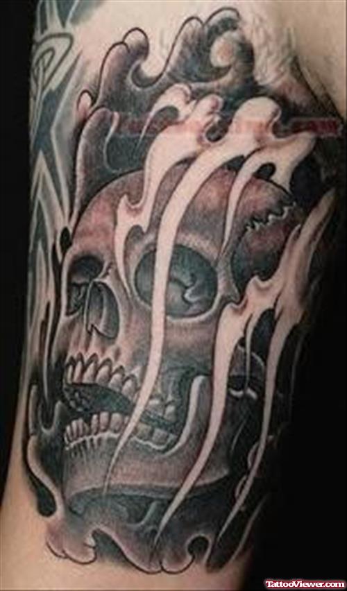 Deadly Skull Tattoo
