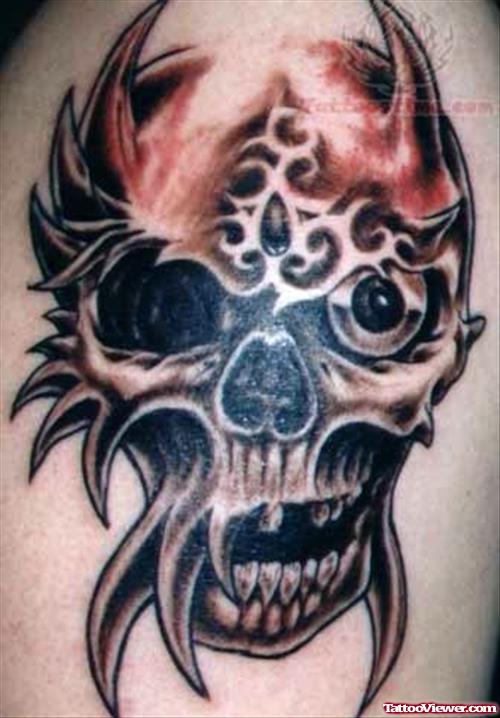 Latest Skull Tattoo