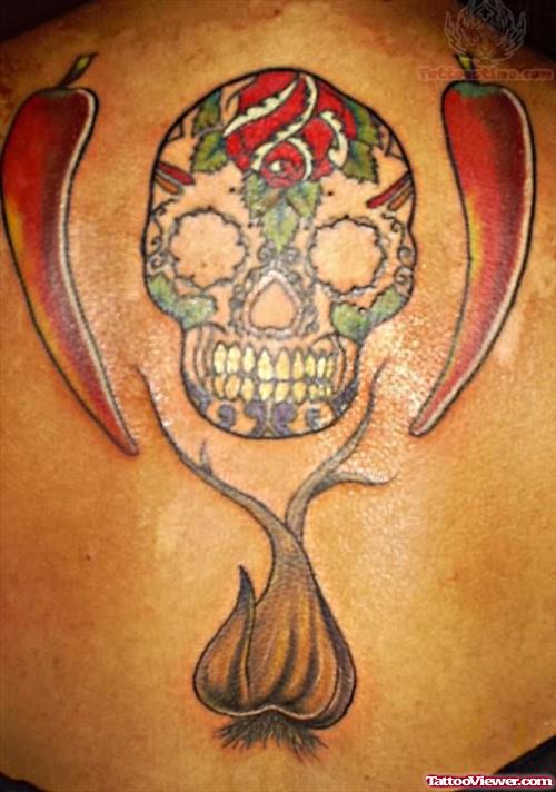 Unique Skull Tattoo Design