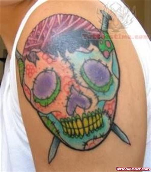 Tattoo of a Skull