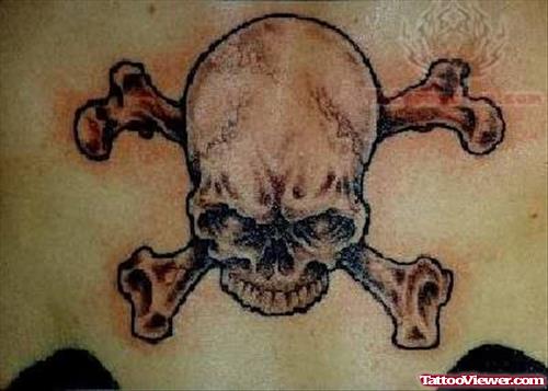 Horror Skull Tattoo!