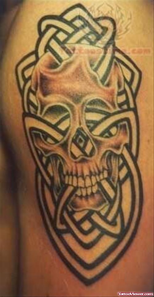 Amazing Skull Tattoo