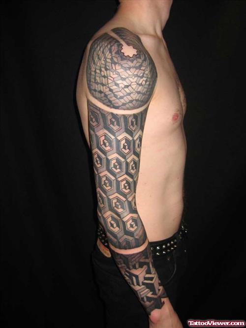 Amazing Gastric Sleeve Tattoo