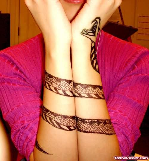 Snake Rope Tattoo