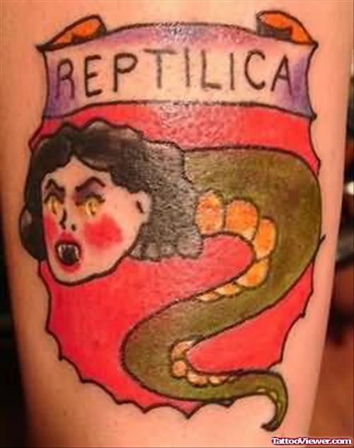 Reptilica - Tattoo of Snake