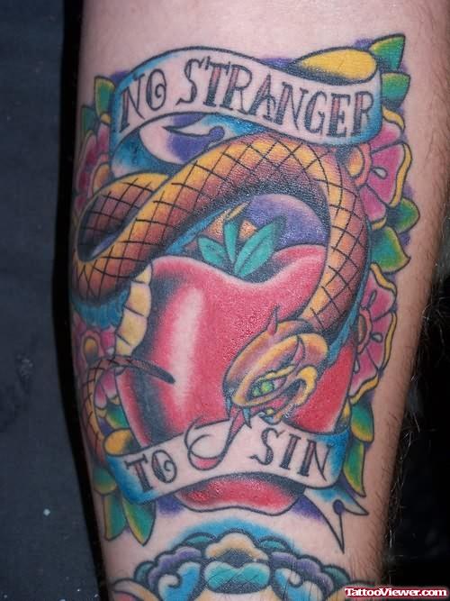 Stranger Snake Tattoo