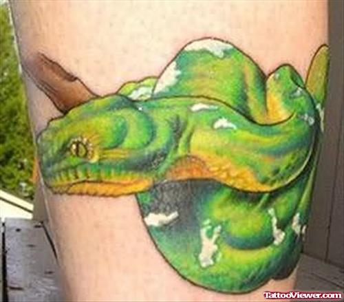 Dangerous Snake Tattoo