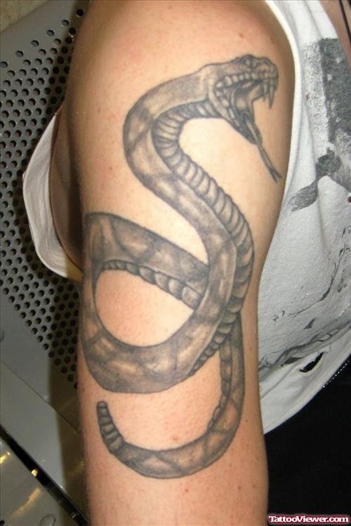 amazing Snake Tattoo For Girls