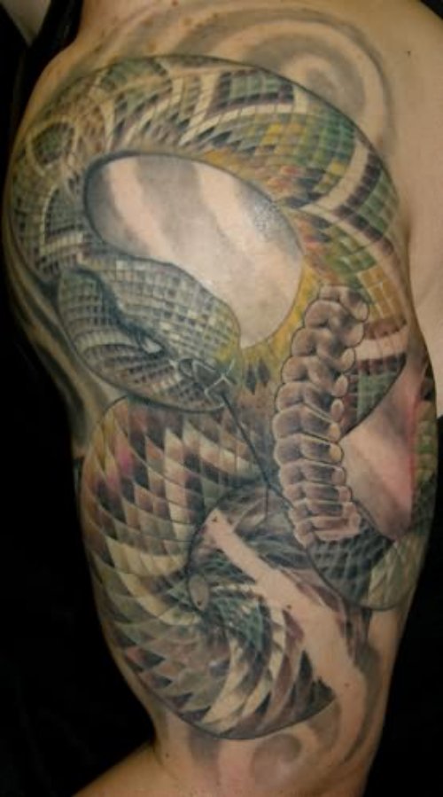 Rattle Snake Tattoo Gallery