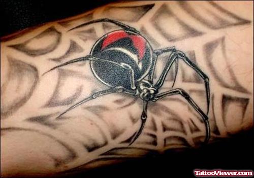 Terrific Spider Tattoo