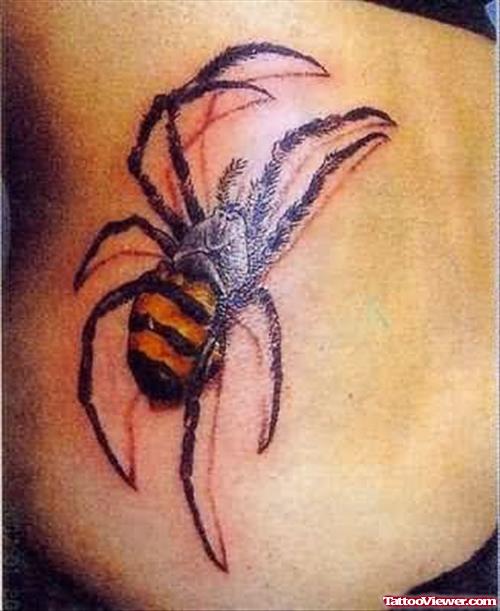 Tattoo Spider On Body