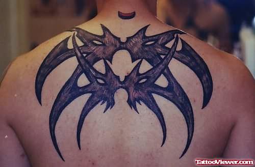 Celtic Spider Tattoo Design On Back