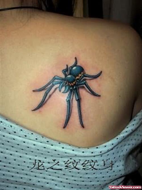 Tumblr Spider Tattoo On Back