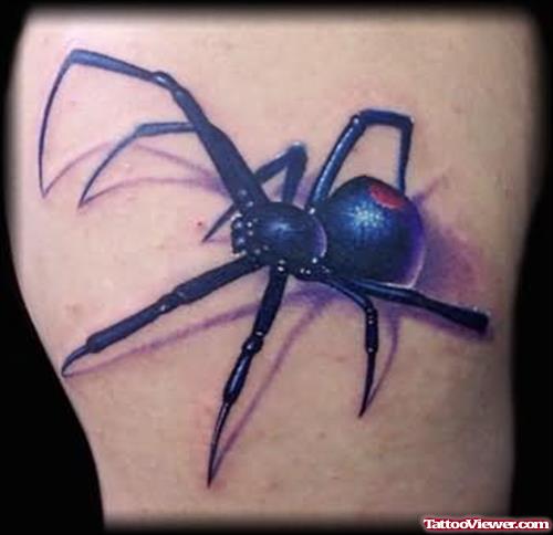 Spider Dark Skin Tattoo