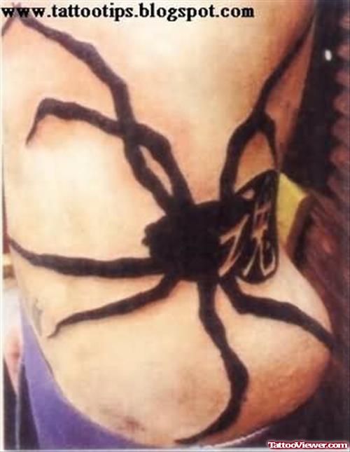 Big Spider Tattoo Photo
