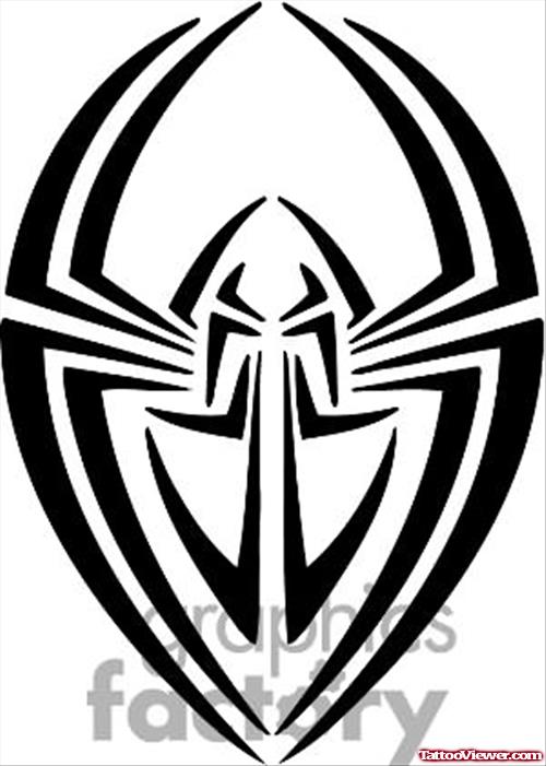 Latest Spider Tattoo Design