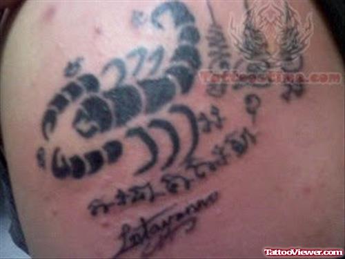 Spiritual Scorpio Tattoo