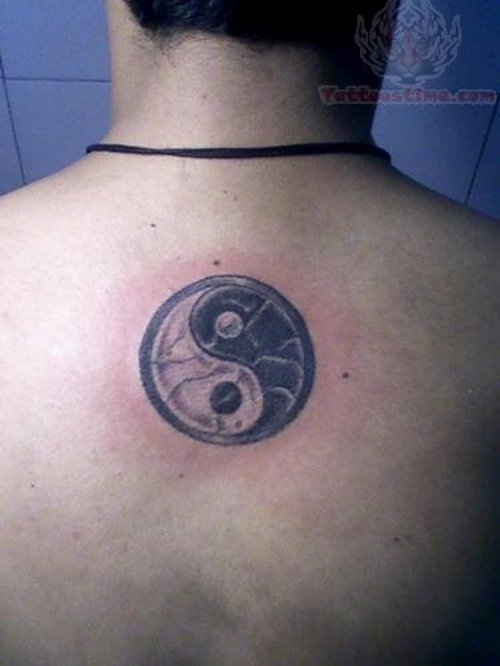 Upper Back Spiritual Tattoo