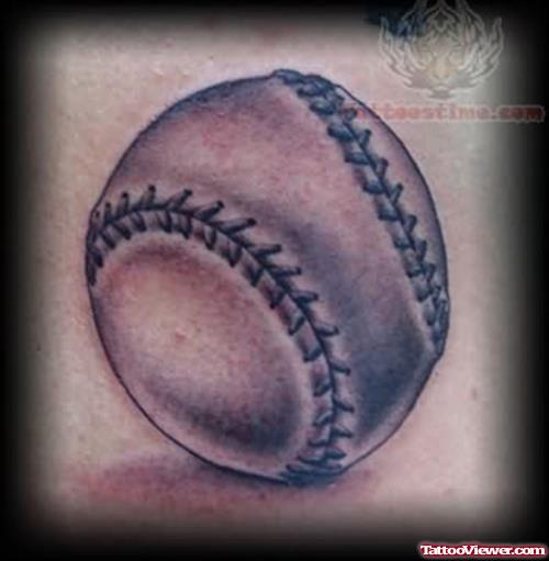 Baseball Tattoo Image