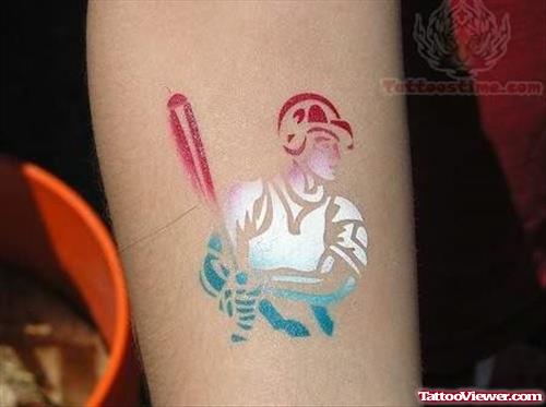 Awesome Sports Tattoo On Arm