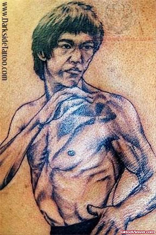 Julio Portrait Tattoo