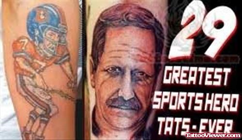 Great Sports Man Tattoo