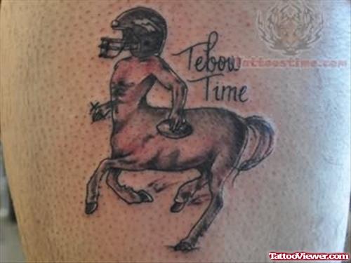 Tebow Time Tattoo