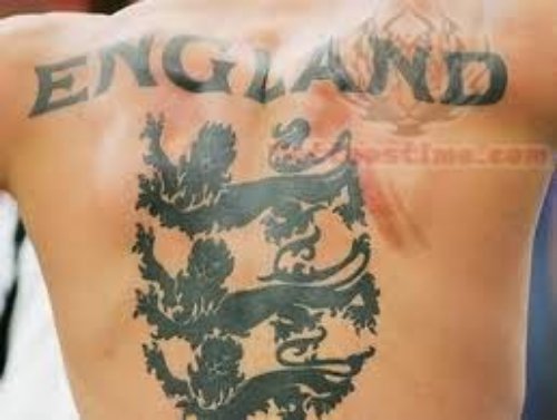 England Sports Tattoo