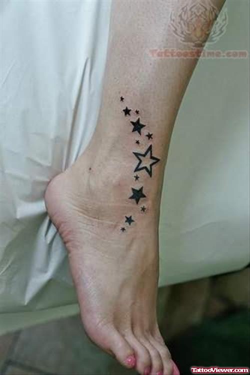 Star Ankle Tattoos